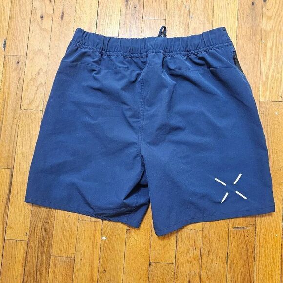 Ten Thousand Shorts Mens Size M 7" Blue Workout Athletic Training Bottoms - Picture 2 of 8